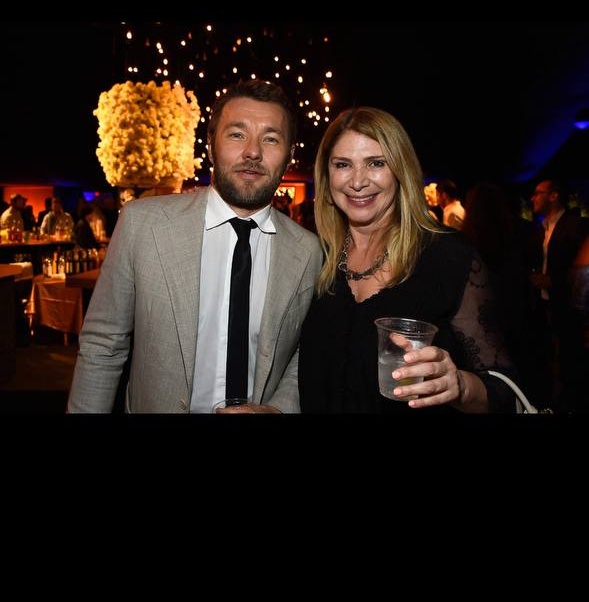 Dr. Judy Rosenberg with Joel Edgerton, star of The Gift